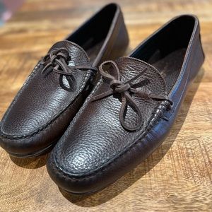 Allen Edmonds dark brown loafers EUC